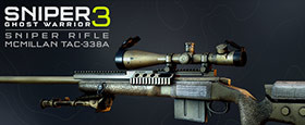 Sniper Ghost Warrior 3 - Sniper Rifle McMillan TAC-338A